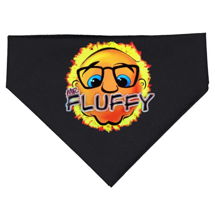 Mr Fluffy Head USA-Made Doggie Bandana