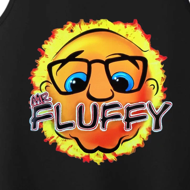 Mr Fluffy Head Performance Tank