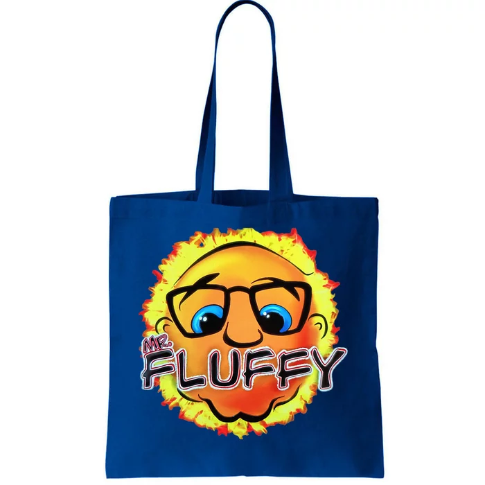 Mr Fluffy Head Tote Bag