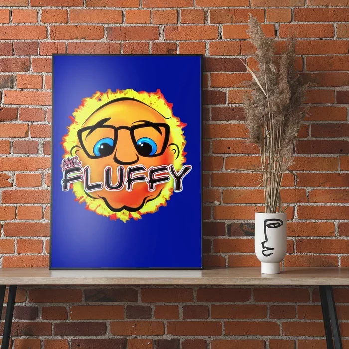 Mr Fluffy Head Poster