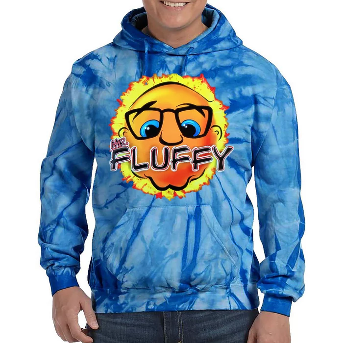 Mr Fluffy Head Tie Dye Hoodie