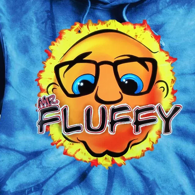 Mr Fluffy Head Tie Dye Hoodie