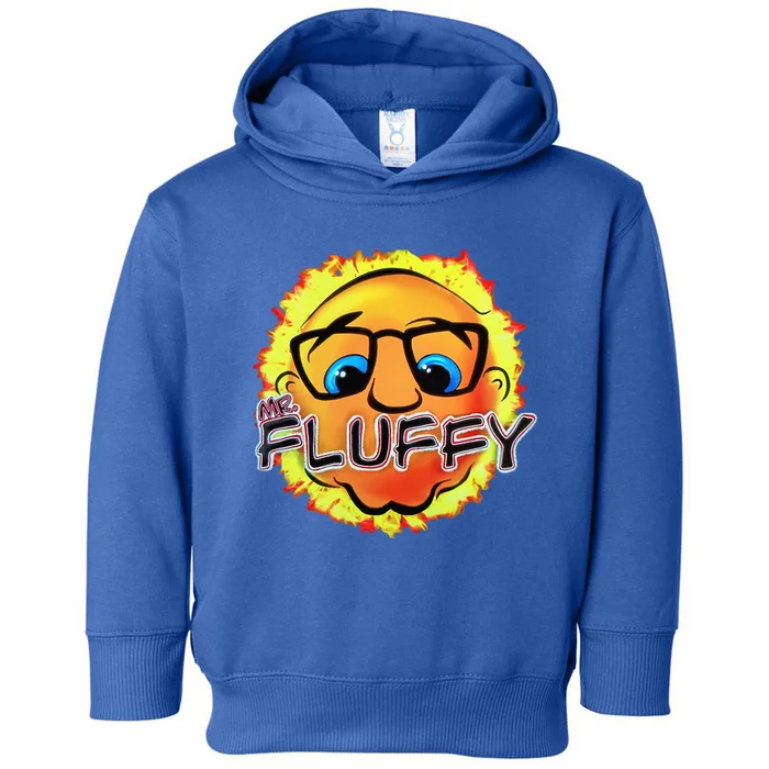 Mr Fluffy Head Toddler Hoodie