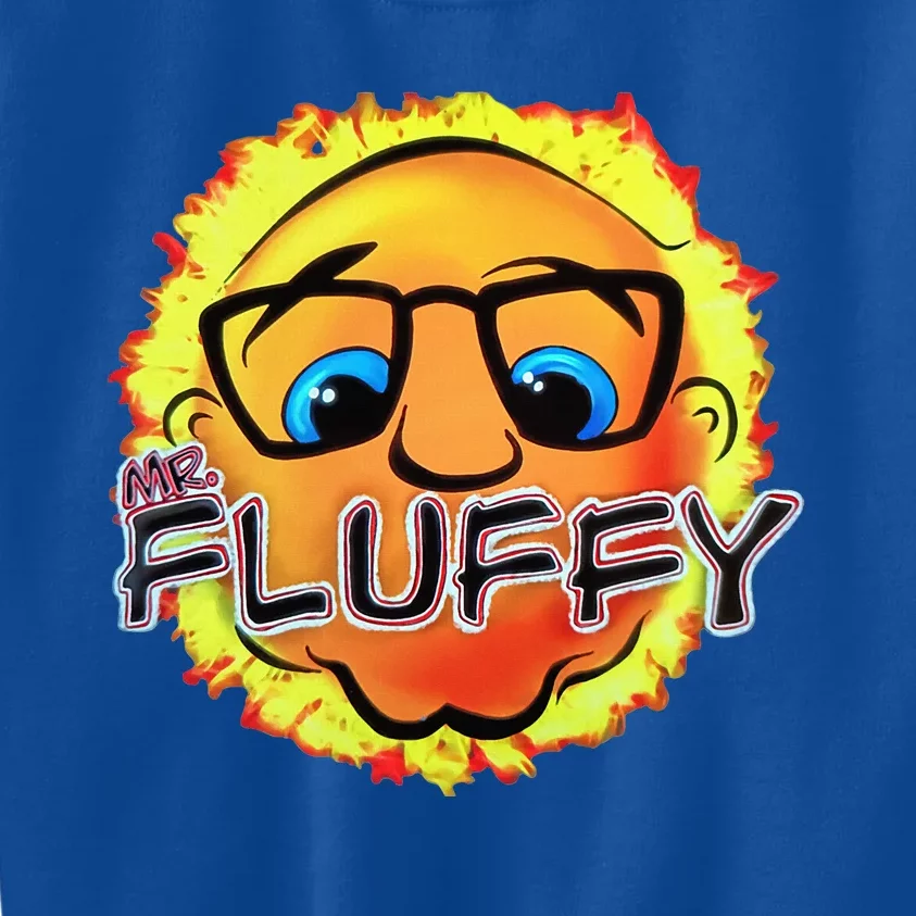 Mr Fluffy Head Kids Sweatshirt