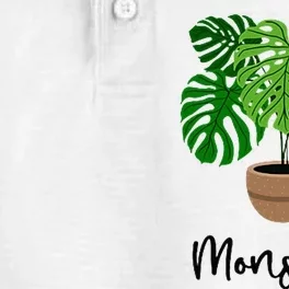 Monstera Flora Houseplant Gardener Plant Lover Dry Zone Grid Performance Polo