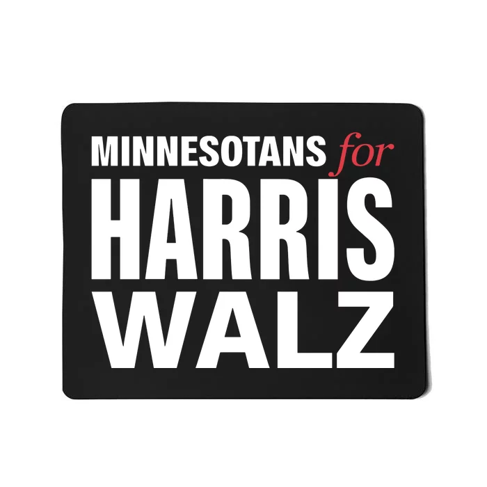 Minnesotans For Harris Walz Mousepad