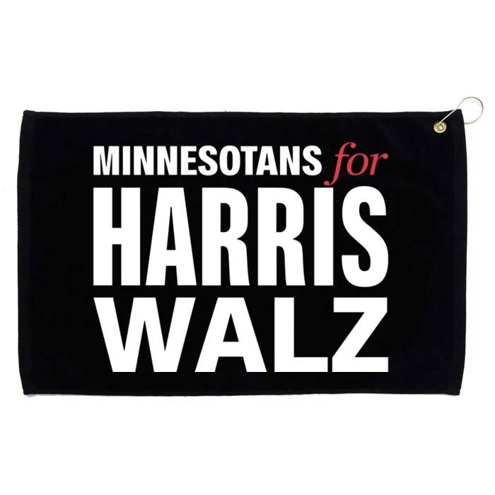 Minnesotans For Harris Walz Grommeted Golf Towel