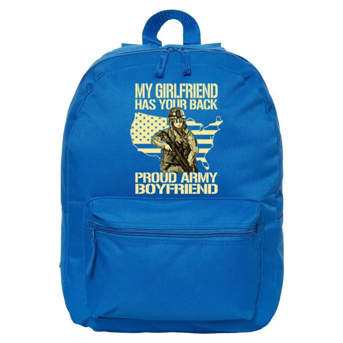 My Friend Has Your Back Patriotic Proud Army Friend Cool Gift 16 in Basic Backpack