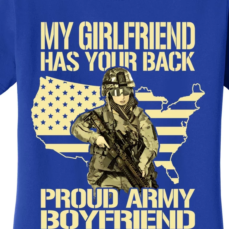 My Friend Has Your Back Patriotic Proud Army Friend Cool Gift Women's T-Shirt