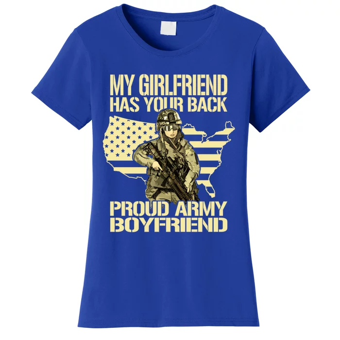 My Friend Has Your Back Patriotic Proud Army Friend Cool Gift Women's T-Shirt