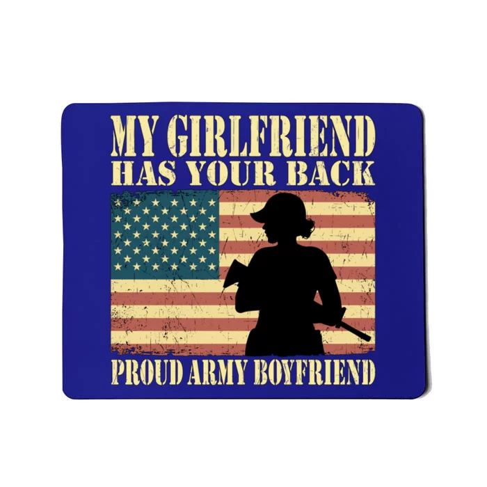 My Friend Has Your Back Proud Army Friend Lover Funny Gift Great Gift Mousepad