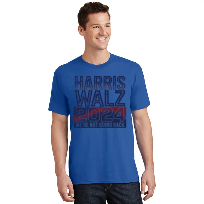 Moving Forward Harriswalz Progress Not Regress Meaningful Gift T-Shirt