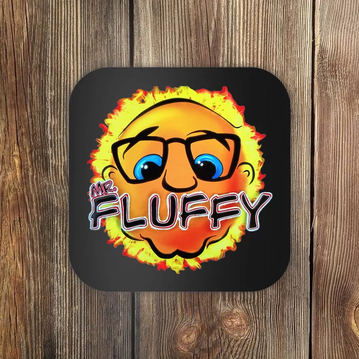 Mr Fluffy Head Coaster