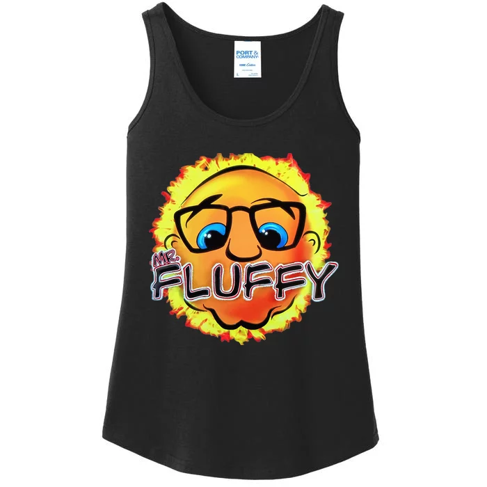 Mr Fluffy Head Ladies Essential Tank