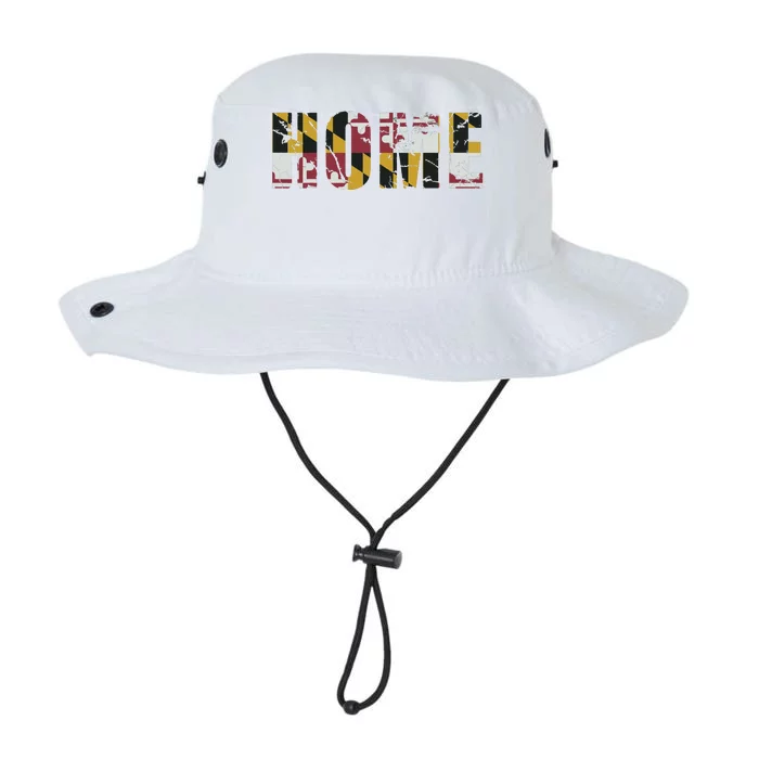 Maryland Flag Home Love Family Vintage Fade Legacy Cool Fit Booney Bucket Hat