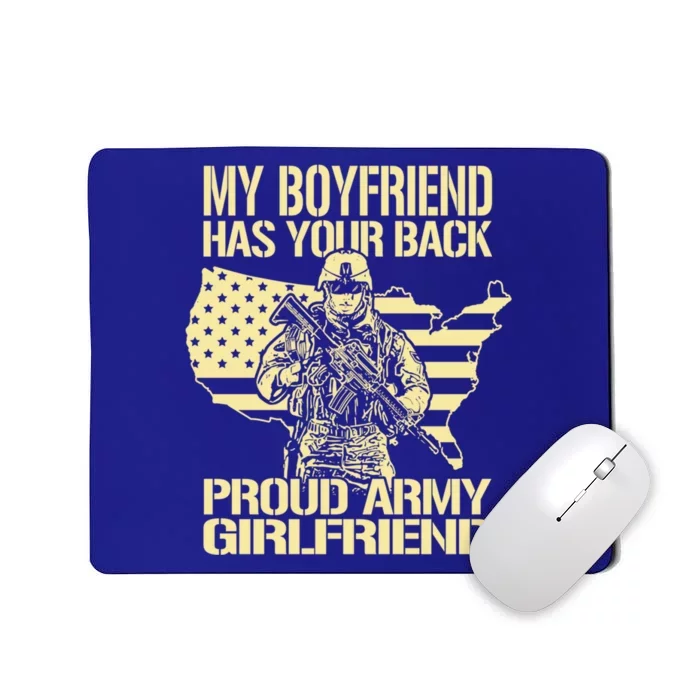 My Friend Has Your Back Military Proud Army Friend Gift Mousepad