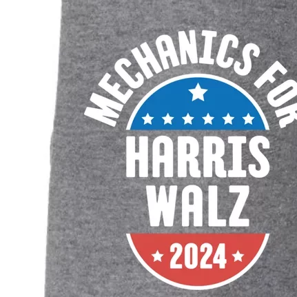 Mechanics For Harris Walz 2024 Gift Doggie 3-End Fleece Hoodie