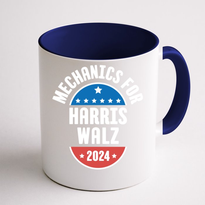 Mechanics For Harris Walz 2024 Gift Front & Back Coffee Mug