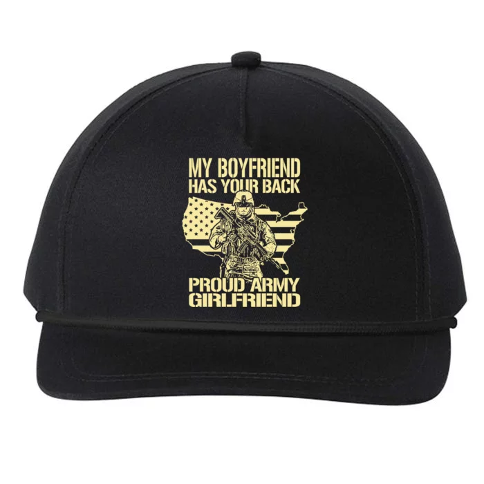 My Friend Has Your Back Proud Army Friend Lover Gift Snapback Five-Panel Rope Hat