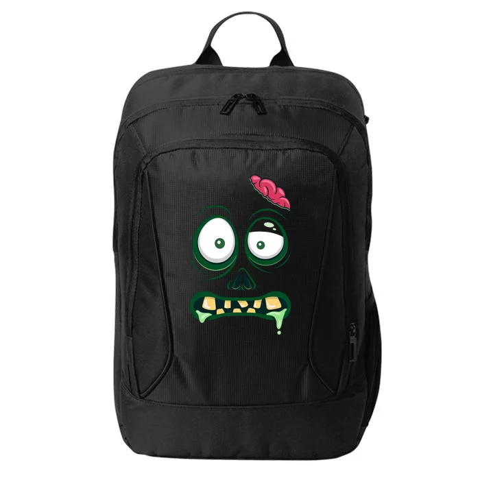 Monster Face Halloween Matching Costume Zombie City Backpack