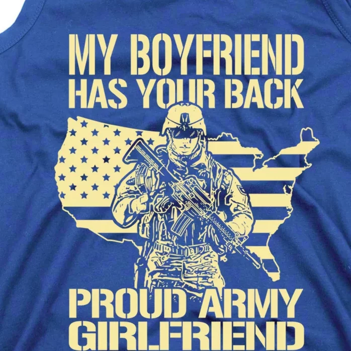 My Friend Has Your Back Military Proud Army Friend Great Gift Tank Top