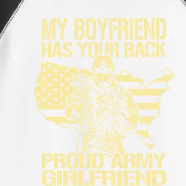 My Friend Has Your Back Military Proud Army Friend Great Gift Toddler Fine Jersey T-Shirt