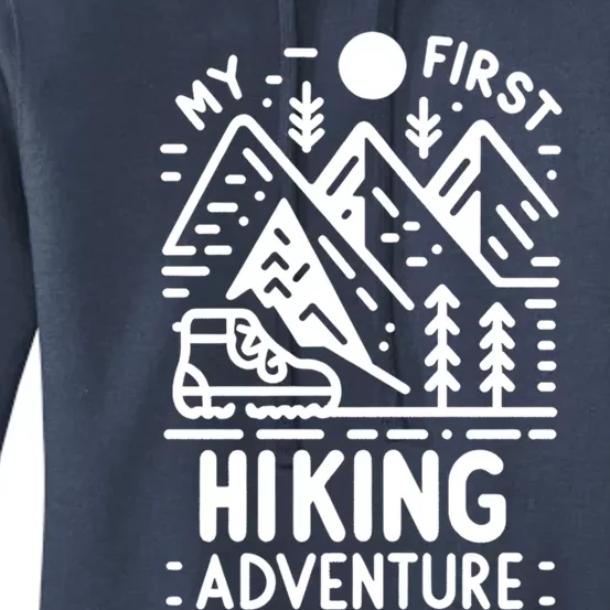 My First Hiking Adventure Cute Gift Women's Pullover Hoodie