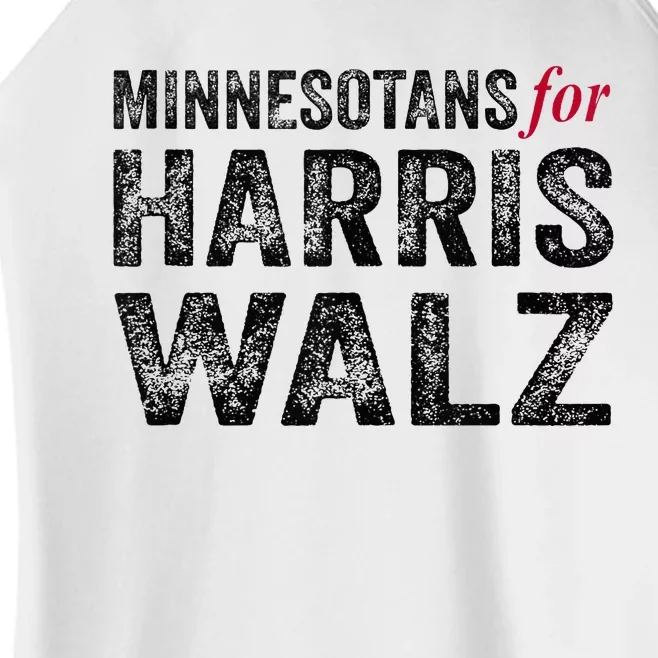 Minnesotans For Harris Walz Women’s Perfect Tri Rocker Tank