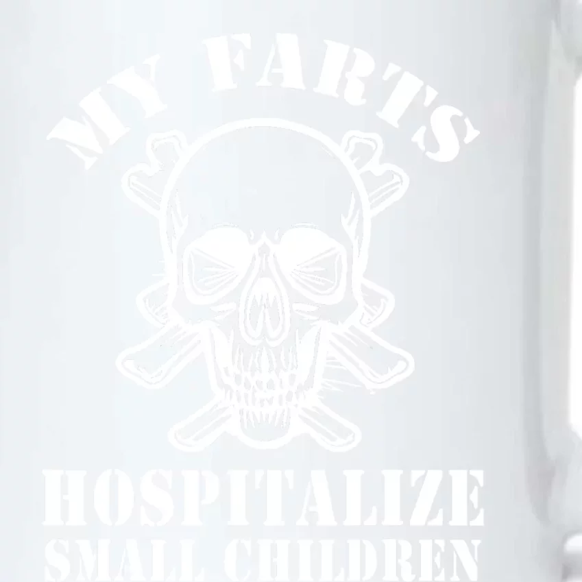 My Farts Hospitalize Small Children Funny Satire Dad Joke Black Color Changing Mug