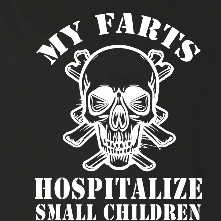 My Farts Hospitalize Small Children Funny Satire Dad Joke Toddler Long Sleeve Shirt