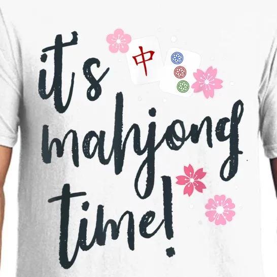 Mahjong For Her Mahjong Quote Pajama Set