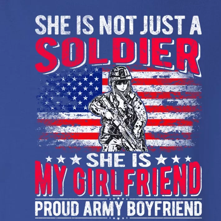 My Friend Is Soldier Hero Proud Army Friend Military Cool Gift Toddler Long Sleeve Shirt