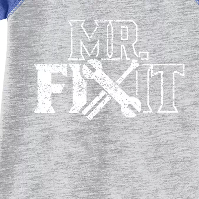 Mr Fix It Handy Overhaul Repair Fixing Gift Infant Baby Jersey Bodysuit