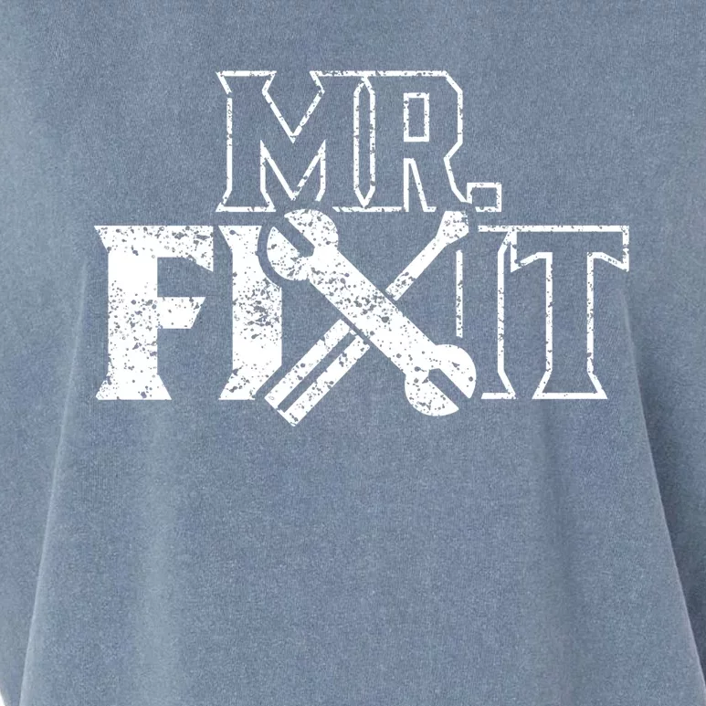 Mr Fix It Handy Overhaul Repair Fixing Gift Garment-Dyed Women's Muscle Tee