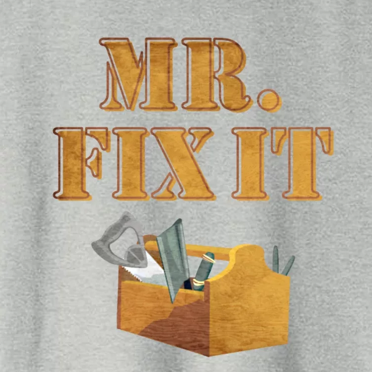 Mr Fix It Handy Gift Women's Crop Top Tee