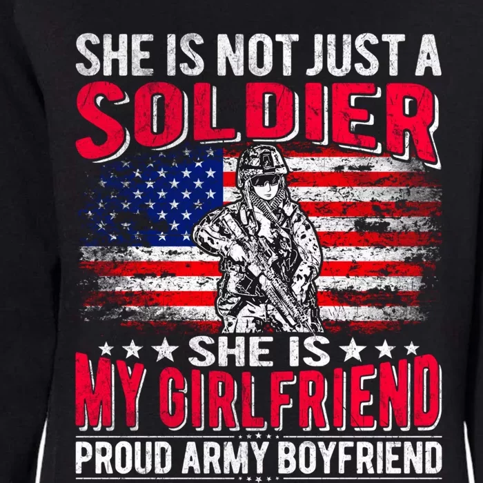 My Friend Is Soldier Hero Proud Army Friend Military Gift Womens California Wash Sweatshirt