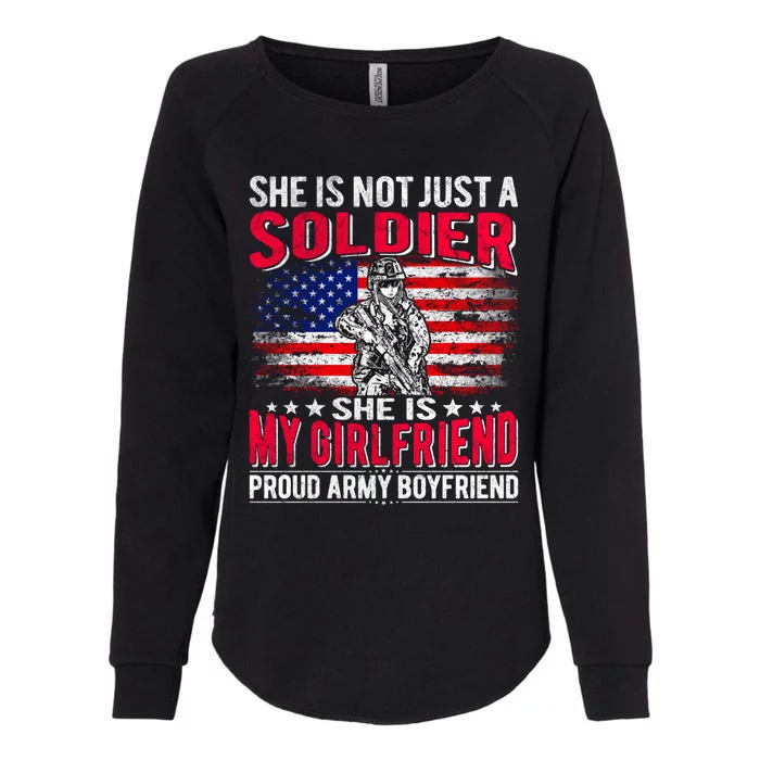 My Friend Is Soldier Hero Proud Army Friend Military Gift Womens California Wash Sweatshirt