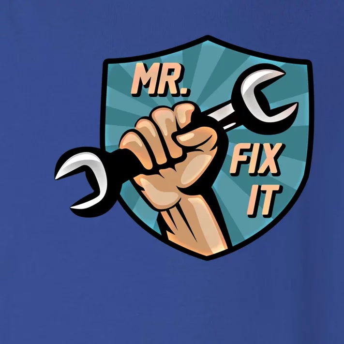 Mr Fix It Dad Mr Break It Dad And Son Matching Outfits Great Gift Toddler Long Sleeve Shirt