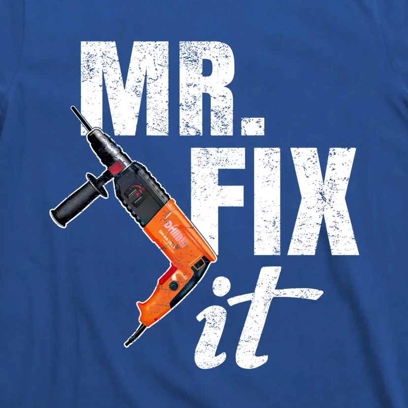 Mr Fix It Distressed Gift T-Shirt