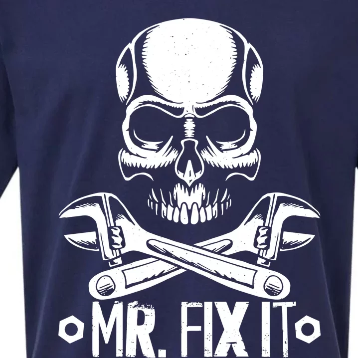 Mr Fix It Gift Sueded Cloud Jersey T-Shirt