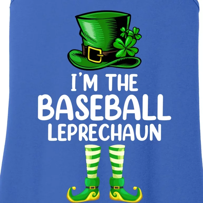 Matching Family I'm The Baseball Leprechaun St Patrick's Day Gift Ladies Essential Tank