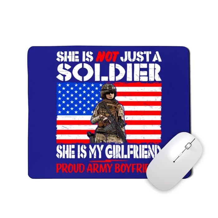 My Friend Is A Soldier Proud Army Friend Lover Gift Meaningful Gift Mousepad