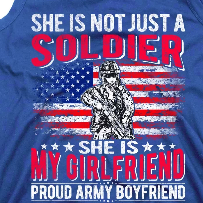 My Friend Is Soldier Hero Proud Army Friend Military Cool Gift Tank Top