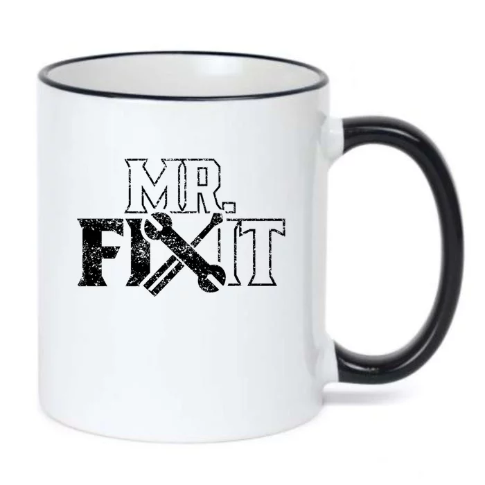 Mr Fix It Handy Overhaul Repair Fixing Gift Black Color Changing Mug