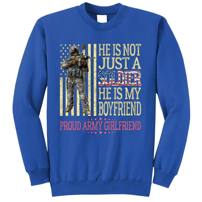 My Friend Is My Soldier Hero Gift Proud Army Friend Gift Funny Gift Sweatshirt