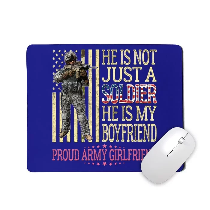 My Friend Is My Soldier Hero Gift Proud Army Friend Gift Funny Gift Mousepad