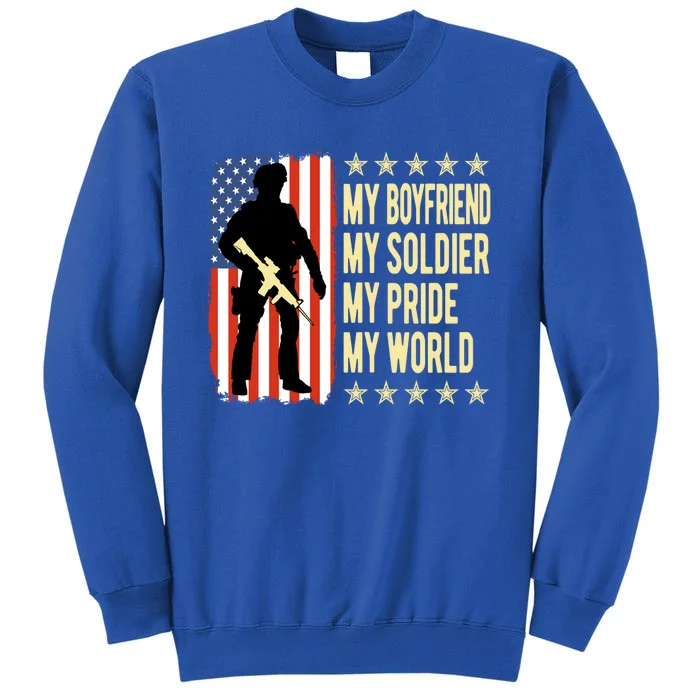 My Friend Is A Soldier Hero Proud Army Friend Funny Gift Great Gift Sweatshirt