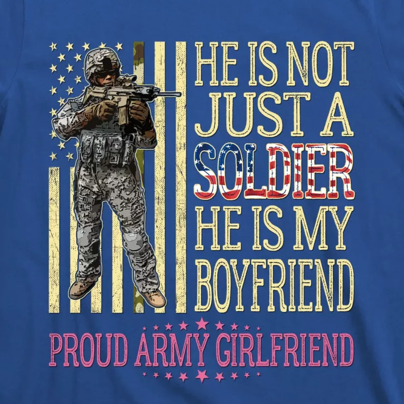 My Friend Is My Soldier Hero Gift Proud Army Friend Gift T-Shirt