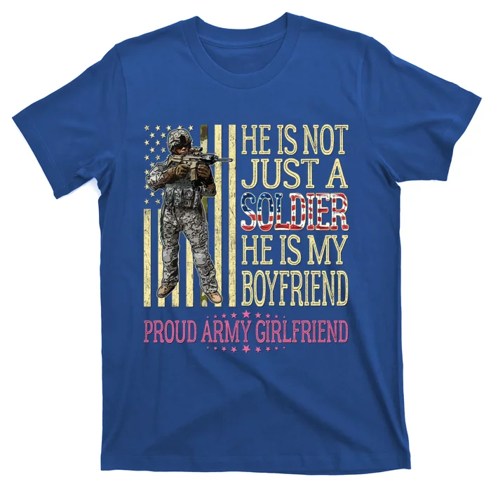 My Friend Is My Soldier Hero Gift Proud Army Friend Gift T-Shirt