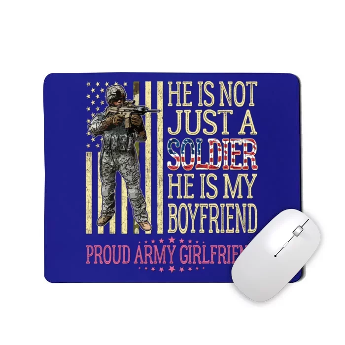 My Friend Is My Soldier Hero Gift Proud Army Friend Gift Mousepad